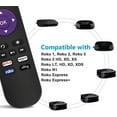 thumbnail image 6 of Replacement Remote Control for Roku 3 and Streaming Media Players 1, 2, 3, 4, LT, HD, XD, XS (Doesn't Support Roku Streaming Stick/Roku TV), 6 of 7