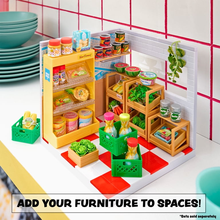 MGA's Miniverse Make It Mini Spaces Furniture, 10 Styles, Display