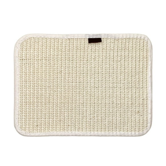 Sisal Cloth Cat Scratch Board Sofa Side Cat Scratch Board Beige Breeder Accessories Dog