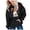 Black, variant on Staki Kids Girl Hooded Sweatshirt Graphic Letter Print Halloween Shirt Long Sleeve Pullover Tops(Gray,8-9 Years)