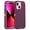 Purple, variant on Entronix Heavy Duty Case for iPhone 13, Shockproof Triple Layer Rugged Design, Black
