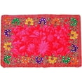 thumbnail image 5 of Medium Pooja Velvet Mat Aasan Puja Aasan Decorative Cloth Set of 4 (Size:-11 Inches X 7 Inches,) for Multipurpose Pooja Decorations Item & Article, 5 of 6