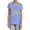 Carolina Blue, variant on JLA Big Group Women's T Shirt, Athletic Heather, Small