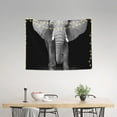 thumbnail image 2 of Zufioo Indian Elephant Print Wall Decoration Tapestry 29x37in, Indoor Outdoor Dormitory Background Decoration Wall Hanging Home Furnishings, 2 of 8