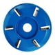 thumbnail image 4 of Herramienta de disco de pulido de de madera Herramientas de fresado para 6 diente azul Baoblaze Disco de talla de amoladora angular, 4 of 8