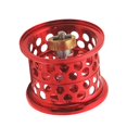 thumbnail image 4 of Carrete de pesca Zulema Carrete de repuesto Carrete de rueda libre DIY acero inoxidable SV T3 rojo, 4 of 7