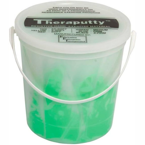Fabrication B2176975 Thera-Putty Standard Exercise Putty - Green - Medium - 5 lbs