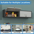 thumbnail image 5 of Heavy Duty Metal Wall Mounted Tool Storage Cabinet Steel Metal Garage Storage Cabinet for Garage Workshop Assembly Required, 5 of 18