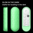 thumbnail image 5 of Fintie Protective Case for Chromecast with Google TV HD 2022 / 4K 2020 Voice Remote - CaseBot Lightweight Anti-Slip Shockproof Silicone Cover for Chromecast Voice Remote Controller, Green Glow, 5 of 8