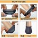 thumbnail image 3 of 16 protectores de suelo para patas de sillas, fundas de silicona para proteger los suelos, almohadillas antideslizantes de fieltro para muebles., 3 of 4