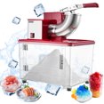 thumbnail image 1 of VEVOR Commercial Ice Crusher 661LBS/H Electric Snow Cone Maker Shaved Ice Red, 1 of 9