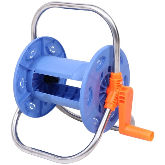 Minkissy Heavy Duty Hose Roller for Gardener -blue for Outdoor Use 1 Set