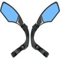 thumbnail image 1 of NEW Handlebar Bike Mirror HD Blast Glass Lens HFMR (left) Ca, 1 of 4