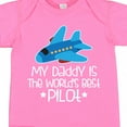 thumbnail image 4 of Inktastic Daddy is Worlds Best Pilot Airplane Childs Boys or Girls Baby Bodysuit, 4 of 5