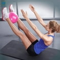 thumbnail image 5 of Deago Mini Exercise Ball - 10 Inch Small Bender Ball for Stability, Barre, Pilates, Yoga, Core Training and Physical Therapy (Pink), 5 of 9