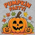 thumbnail image 3 of CafePress - Pumpkin Party Design – Halloween Fun Women's Baseball T Shirt - Womens Baseball Tee, 3 of 4