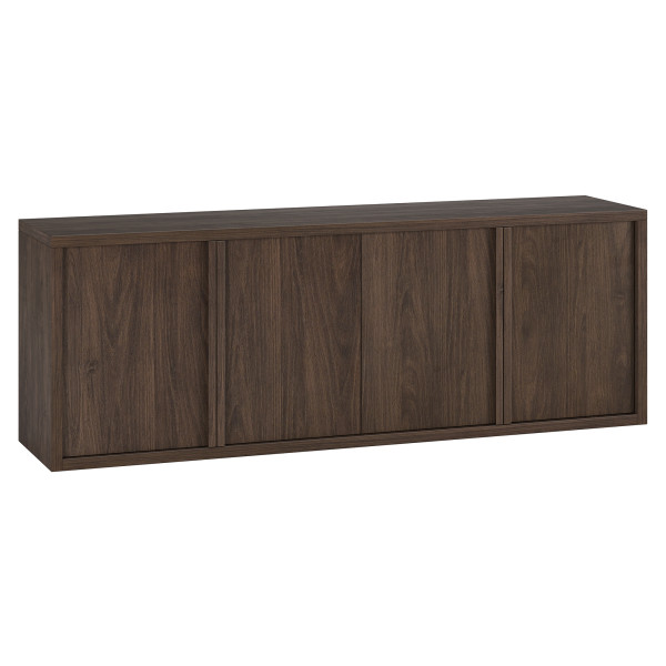 Savin Rectangular TV Stand for TV's up to 75" in Alder Brown