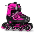 thumbnail image 2 of Adjustable Illuminating Inline Skates with Up Wheels for and Youth Girls Boys Inline Skates, 2 of 7