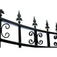 thumbnail image 3 of ALEKO Garden Steel St. Louis Style 12 feet Single Sliding Driveway Gate Black, 3 of 19