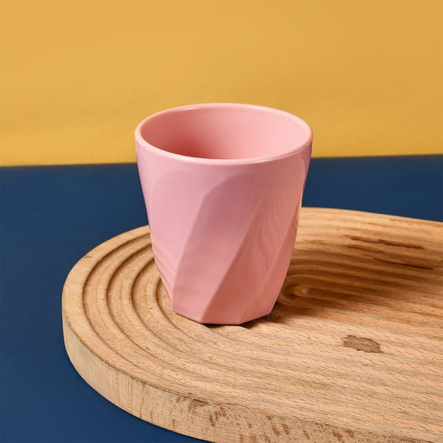 Birdeem Multi-Purpose Plastic Cups,Reusable and Durable with Twist Grip Design,Various Colors for Drinking,Parties,Home and Outdoor Use