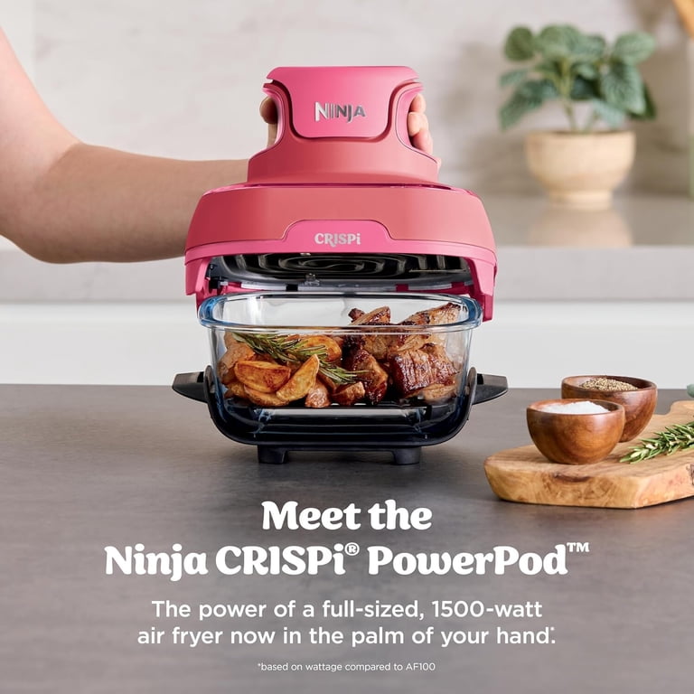 Ninja Crispi 4-in-1 Portable Glass Air Fryer Cooking System
