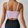 thumbnail image 4 of yunLCZ Basic T Shirts Women's Floral Lace Mesh Corset Vest Spaghetti Strap Tops Going Out, 4 of 4