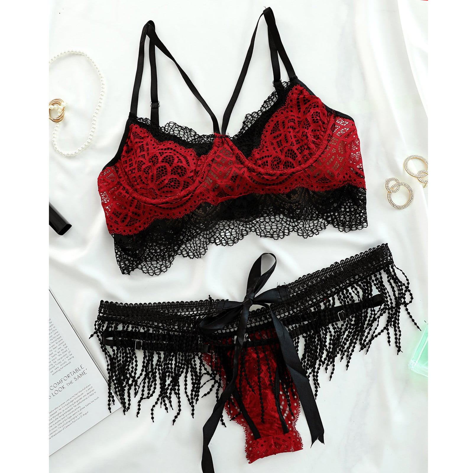 Kayannuo Bras For Women Christmas Clearance Women Sexy Lace
