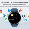 thumbnail image 3 of ChiBear Smartwatch Deportivo Impermeable Con Bluetooth Y Llamadas Caja, Correa y Bisel Azul, 3 of 8