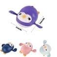 thumbnail image 3 of Wind Up Clockwork Animal Ballena Pingüino Bebé Juguetes De Baño Dibujos Animados Juguetes De Agua Para Niños Y Niñas Speravity FN007738-01, 3 of 6