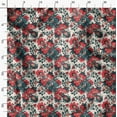 thumbnail image 3 of Soimoi Cotton Cambric Red Fabric By the Yard - 42 Inch Wide - Florals Print Fabric - Elegant and Timeless Patterns for Fashion and Home Decor Printed Fabric, 3 of 6