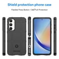 thumbnail image 2 of Feishell for Samsung Galaxy A25 5G Case, Heavy Duty Drop Protection Non-slip Texture Armor Anti-Fingerprint Shockproof Anti-Scratch Silicone Slim Cute Phone Case for Samsung Galaxy A25 5G,Black, 2 of 7