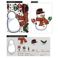 thumbnail image 1 of Santa Party Christmas Party Christmas Christmas Christmas Own Your Favors Games Xmas Make Stickers for Class for Kids Snowman DIY Stickers Sticker Face Education, 1 of 1