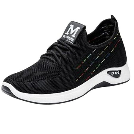 

EQWLJWE 2022 Spring Autumn Sneakers New Flying Woven Casual Wild Running Shoes Sports Shoes Explosion Female Shoes Deals Discount Clearance