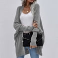 thumbnail image 2 of USSUMA Women's Fall Cardigan Knit Sweaters Open Front Long Sleeve Kimono Cardigans For Women Dressy Dressy Casual Cardigan Sweaters for Women, 2 of 8