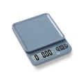 thumbnail image 3 of Eat Smart 11lb Food Kitchen Plastic Blue Scale with Tare, Blue, 3 of 10