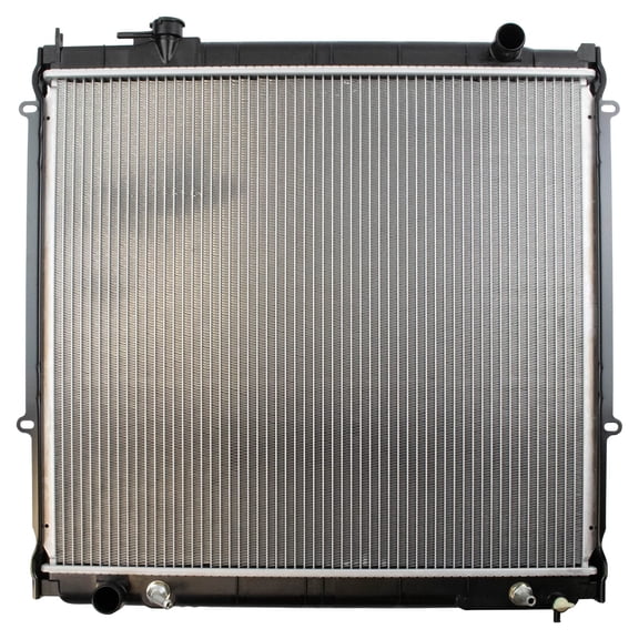 TRQ Radiator Assembly Plastic Tank Aluminum Core Direct Fit for Toyota Tacoma RDA82886