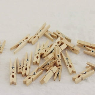  NOLITOY 30pcs Mini Clothespins Small Clothes Pin Craft Clips  for Scrapbooking Tiny Wooden Clothes Pegs Paper Pegs Message Pegs Photo  Clips Wooden Clip Bamboo Clothing Wooden Clothespin : Home & Kitchen