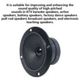thumbnail image 2 of Zonest 3inch 4Ohm 30W Portable Hifi Speaker Small Tweeter Loudspeaker Magnetic Speaker Replacement for KTV Dance Speakers, 2 of 6