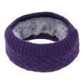 thumbnail image 2 of NIBOLOG Winter Men Women Solid Color Thicken Warm Thermal Knitted O Ring Collar Scarf, 2 of 5