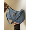 thumbnail image 4 of Bolsos de diseño de nicho populares 2023 Nuevos bolsos de mujer Bolso de hombro de moda Bolso de mano pequeño cuadrado, 4 of 5