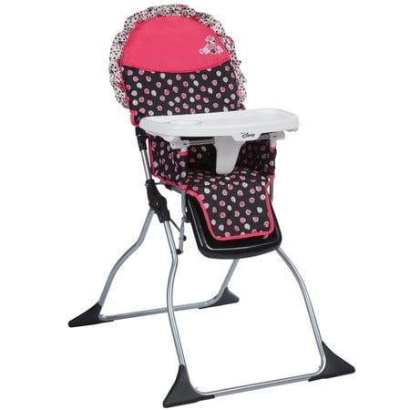 Disney Simple Fold Plus High Chair, Minnie Mash Up with BONUS NUK Learner Cup, 1-Pack
