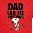 thumbnail image 3 of Peanuts - Snoopy Dad Can Fix It - Father's Day Gift - Men's Short Sleeve Graphic T-Shirt, 3 of 6