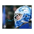 thumbnail image 1 of Joseph Woll Signed Toronto Maple Leafs Goalie Mask Profile 8x10 Photo, 1 of 2