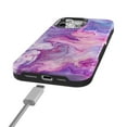 thumbnail image 2 of Casely iPhone 15 Pro Max Case | Tie Dying Over You Purple Marble iPhone | Bold Case | Compatible with MagSafe and Action Button, 2 of 9