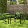 thumbnail image 2 of PawHut 8 Panel Heavy Duty Dog Playpen 23.5" Height for Small Medium Dogs, 2 of 10