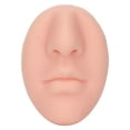 thumbnail image 3 of Silicone Practice Model, Wide Applicability Versatile Practical Silicone Nose Model With Mouth For Salon Light Fleshcolor, 3 of 8