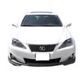 thumbnail image 3 of Ikon Motorsports Compatible with 11-13 Lexus IS250 IS350 IK Front Bumper Lip Spoiler Body Kits Polyurethane PU, 3 of 3