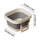 thumbnail image 3 of Xihbxyly Ofertas de Vacaciones Cube Lavado de Pies Plegable para Otoño E Invierno con Aislamiento para El Hogar, Lavabo Portátil para Lavar Los Pies Sobre Las Pantorillas, 3 of 5
