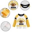 thumbnail image 3 of KYAIGUO T-Shirt Décontracté à Motif pour Tout-Petits Garçons, T-Shirt à Manches Longues pour Enfants et Bébés, Printemps Automne, Col Ras du Cou, 1-9 Ans, 3 of 9