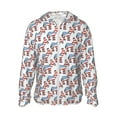 thumbnail image 1 of Lsque Donkey Pattern UPF 50+ Lightweight Sun Protection Men's Women's Long Sleeve Shirt, Hoodie Performance -3X-Large, 1 of 7